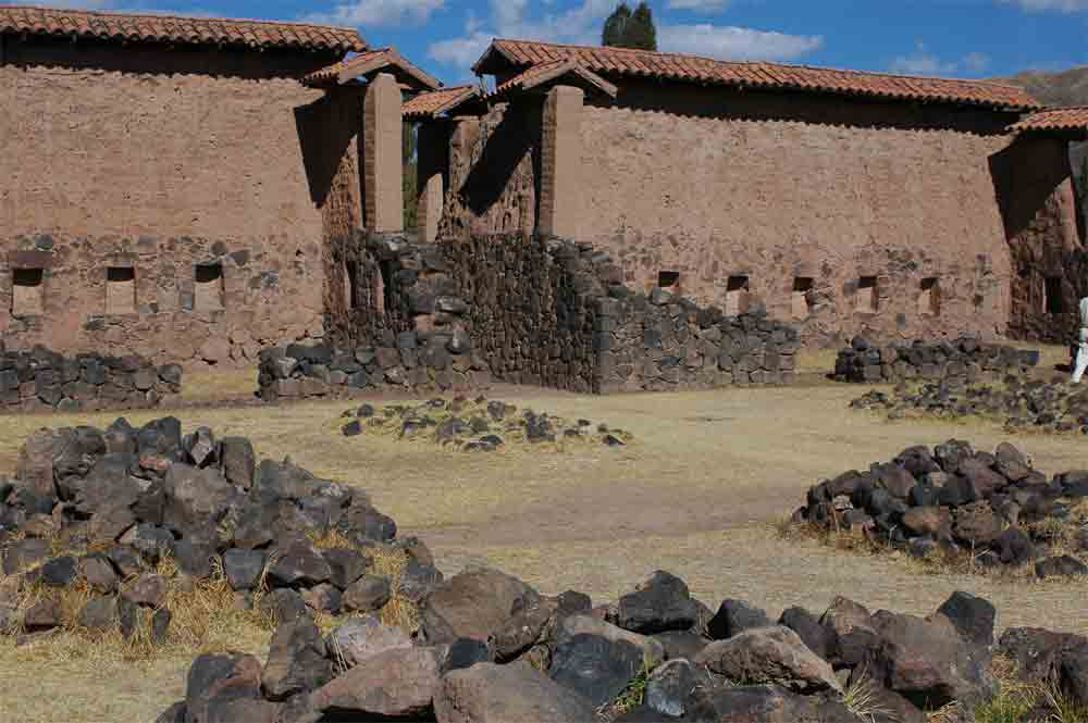 151 - Peru - Raqchi, conjunto arqueologico inca, conjunto de viviendas